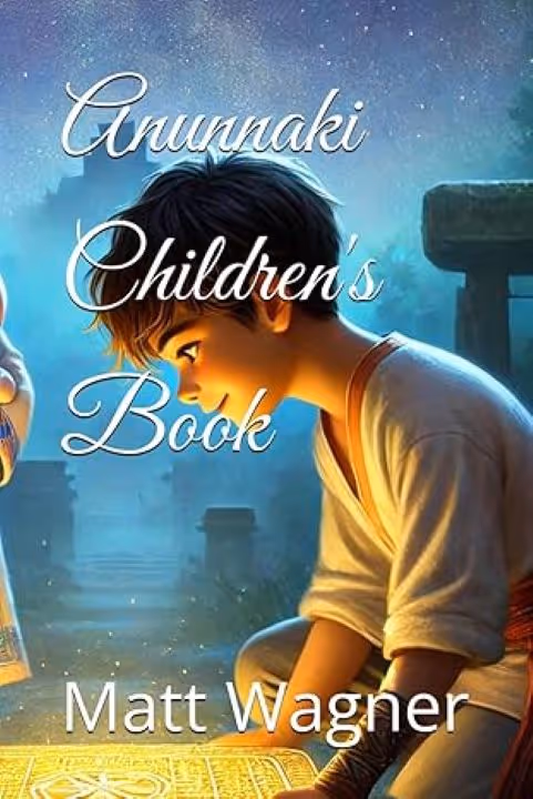 Book Cover for Anunnaki Children's Book 