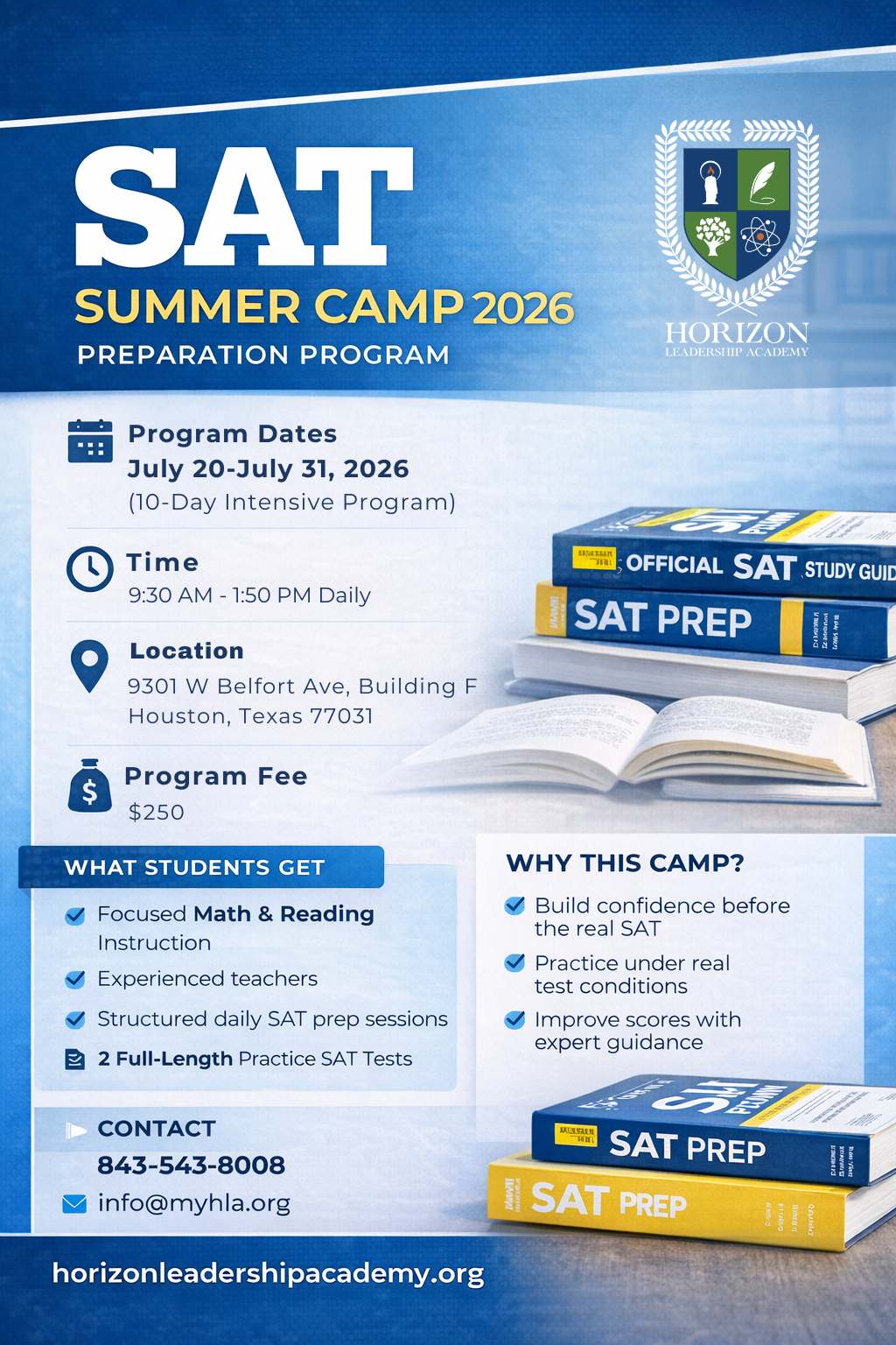 USACO Bronze Preparation Camps at Horizon Leadership Academy