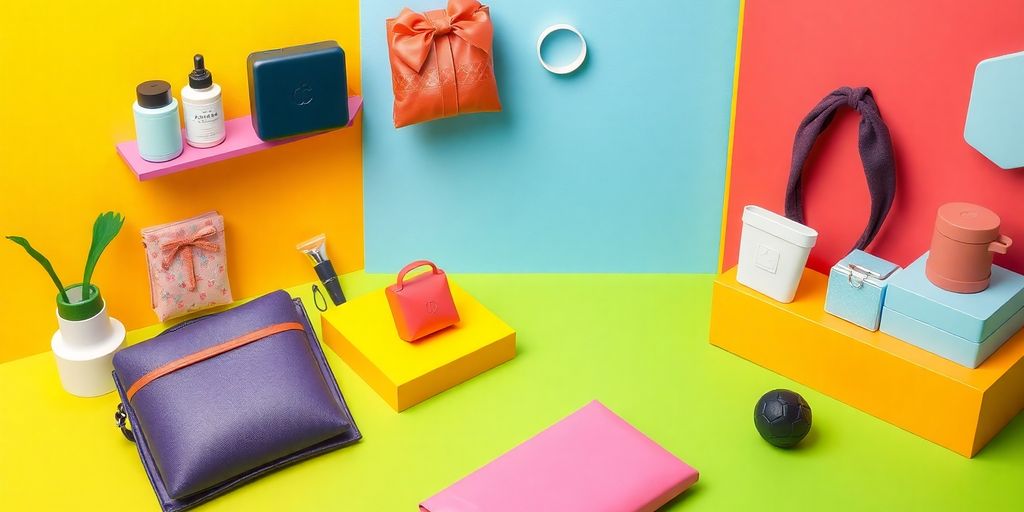 Colorful product display for e-commerce on Shopify.