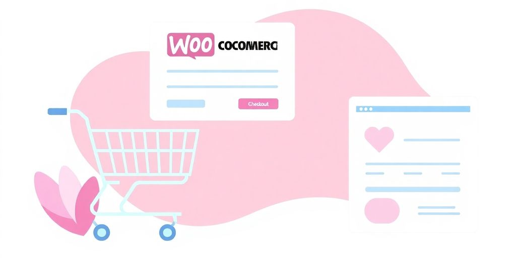 WooCommerce cart and checkout interface for online shopping.