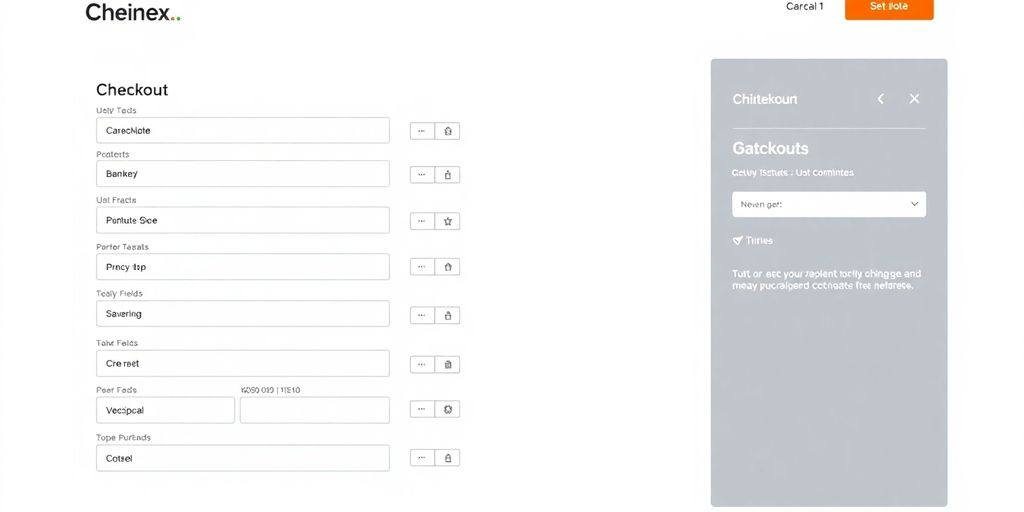 Visually optimized WooCommerce checkout page layout.