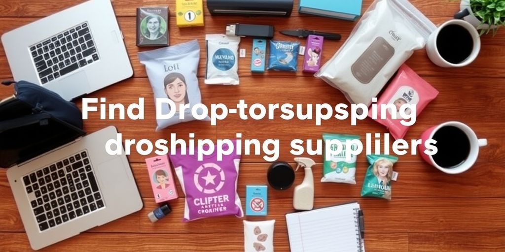 Products and workspace for Shopify dropshipping suppliers.