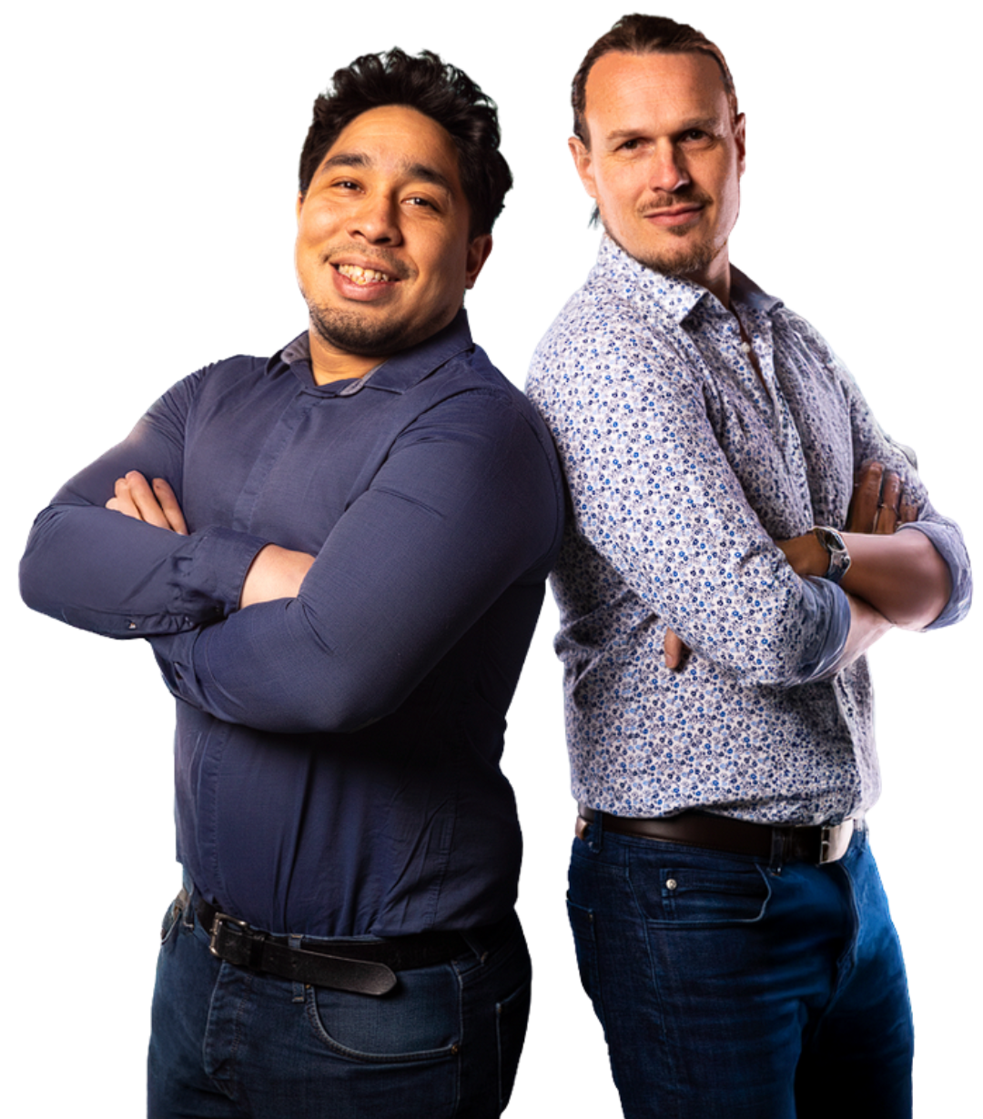 photo François Pietri François Gittenait Fondateurs de Web2success Entrepreneurs