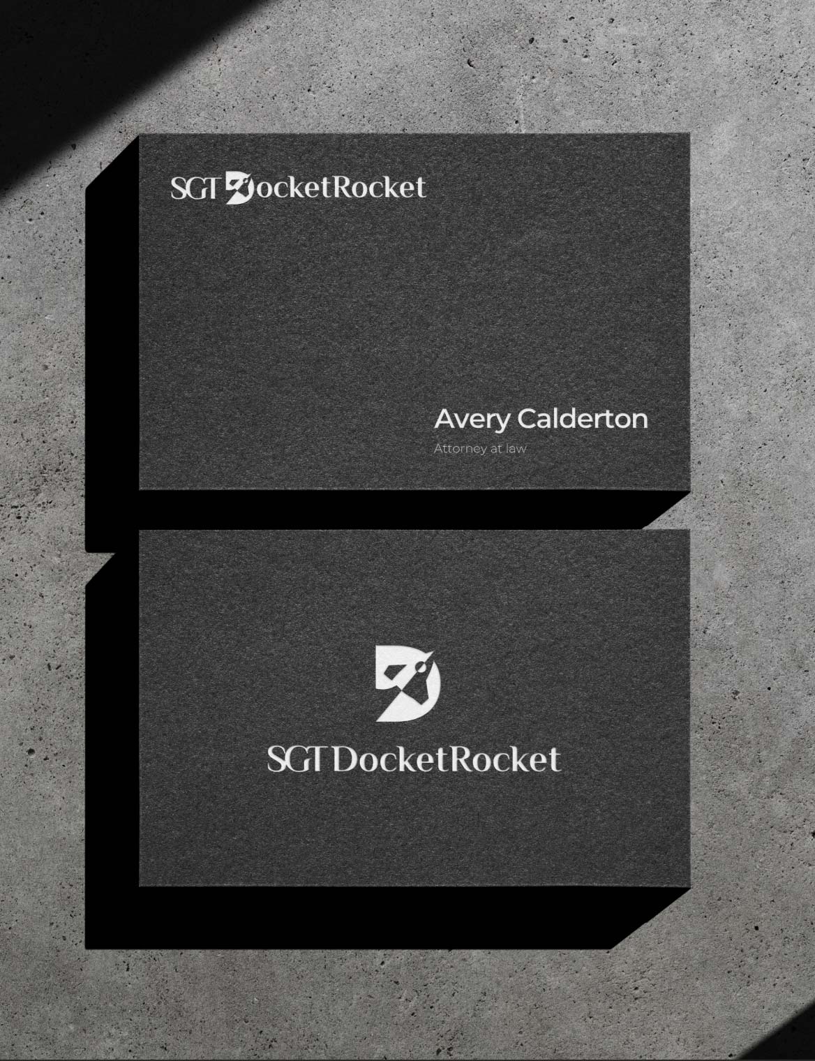 Business card mockup