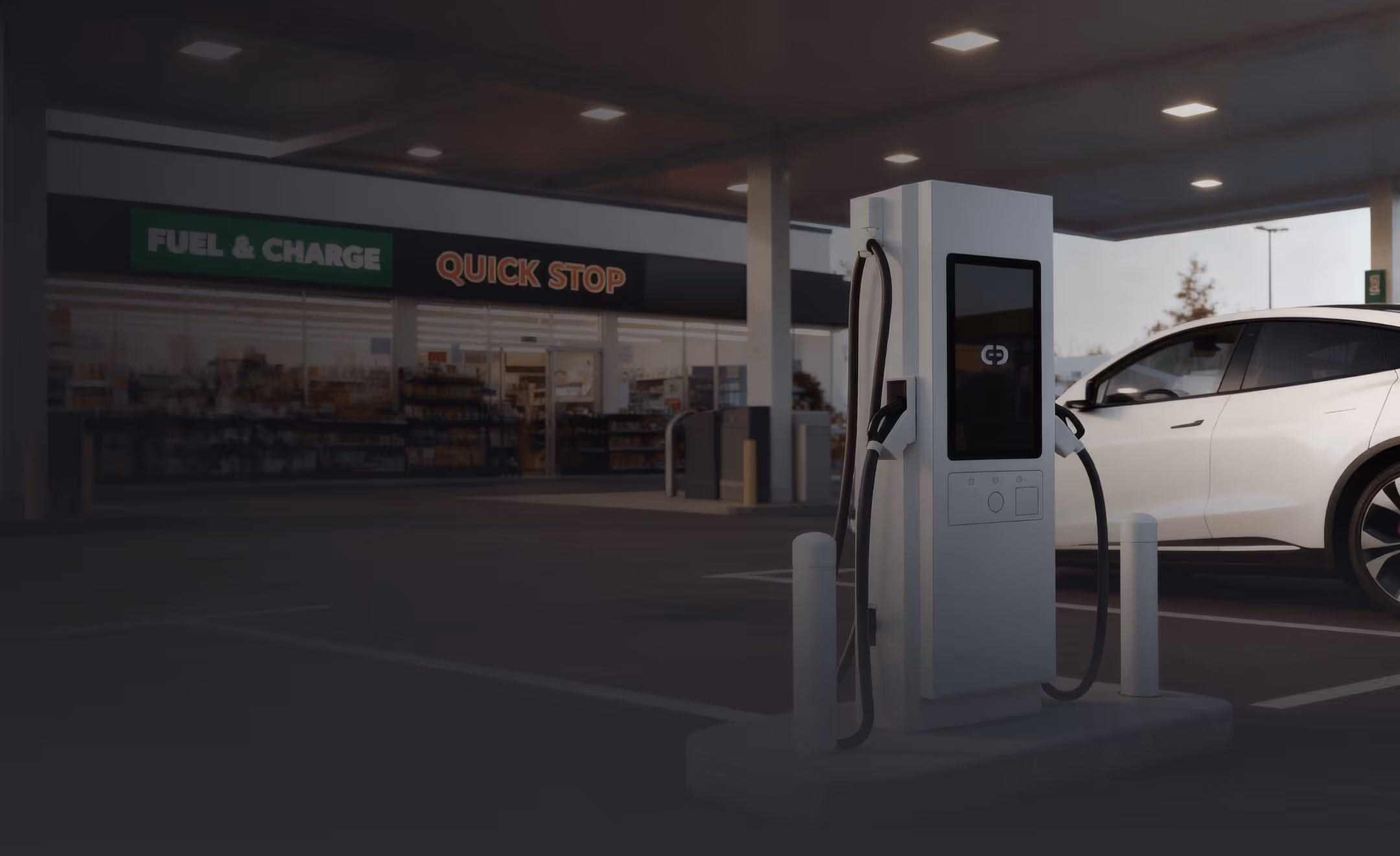 Electric Era Base Station EV fast charging system for retail locations