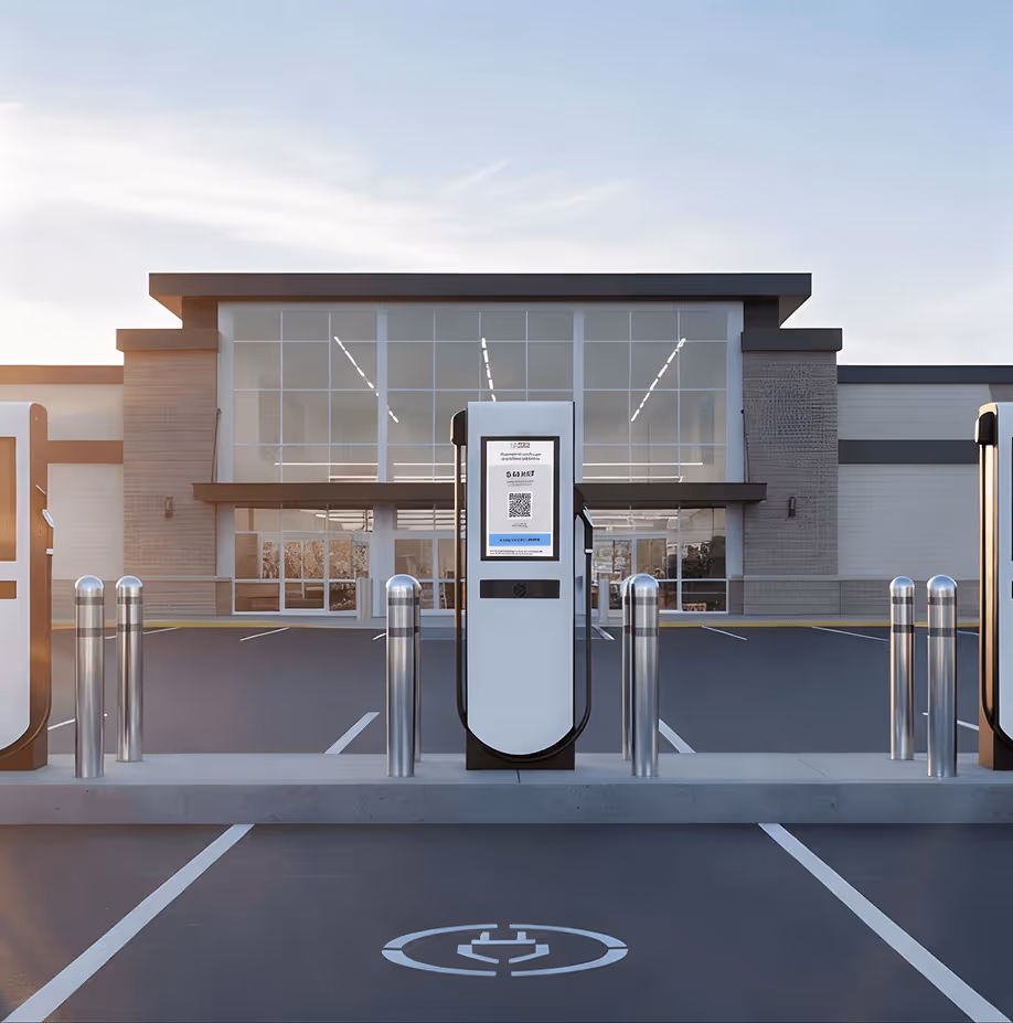 EV charging infrastructure with flexible purchasing and financing options
