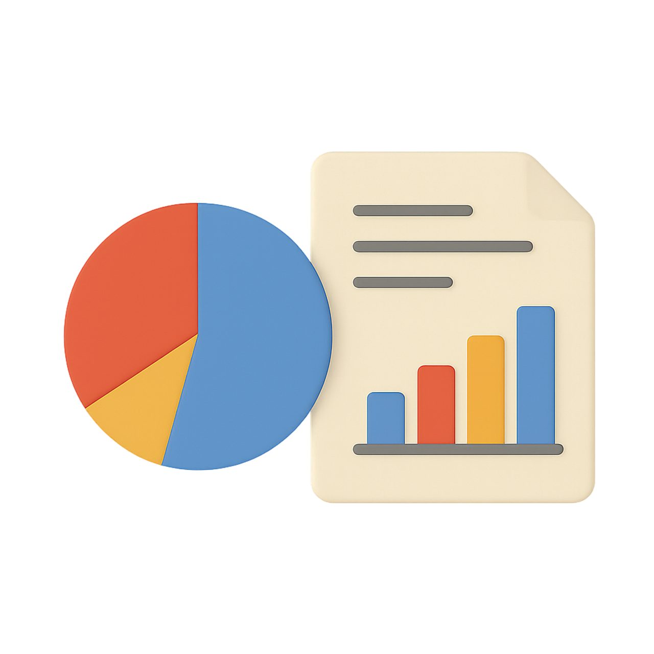Une personne à son bureau en train d'analyser des graphiques sur une tablette. 