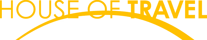 House of Travel logo in Revamp Digital yellow