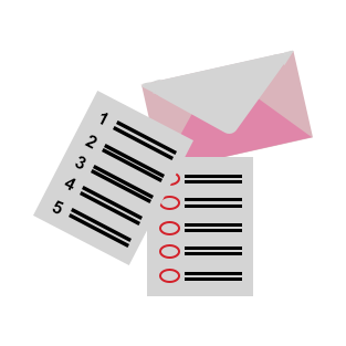 ballot packet icon