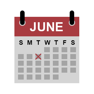 june calendar icon