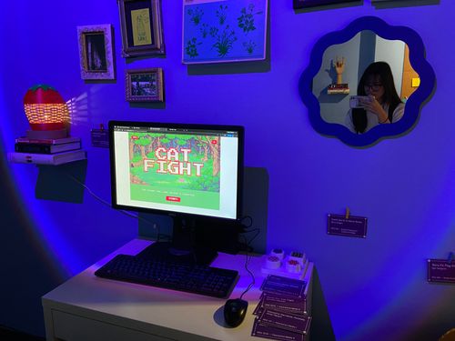 cat fight showcase at cruess collective senior exhibition