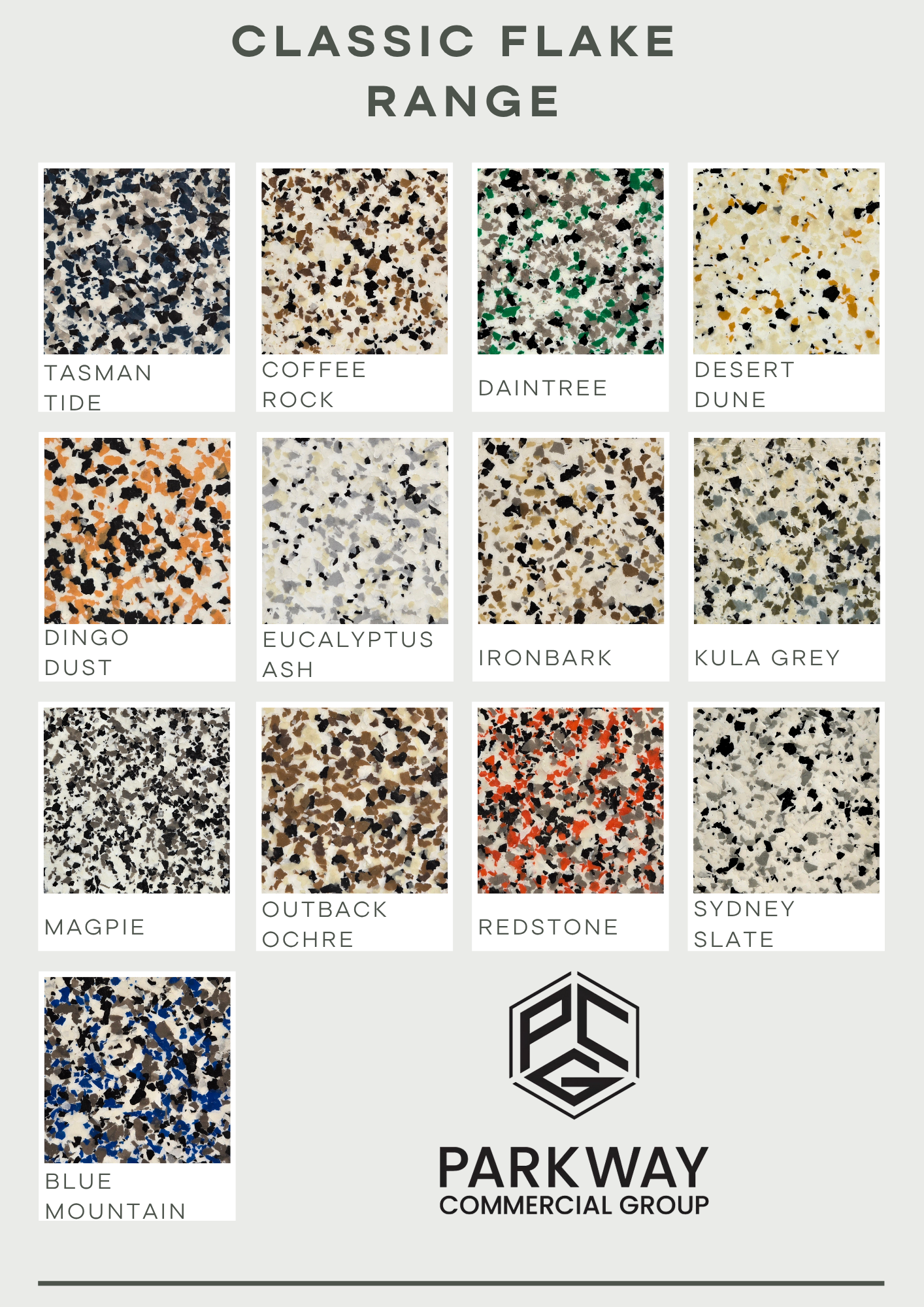 Parkway Commercial Group Classic Flakes Range