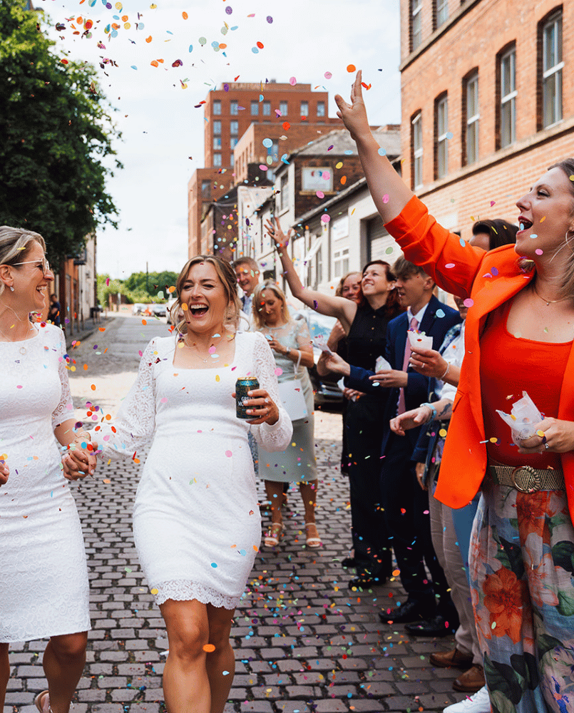 Saying vows filled with love on your wedding day