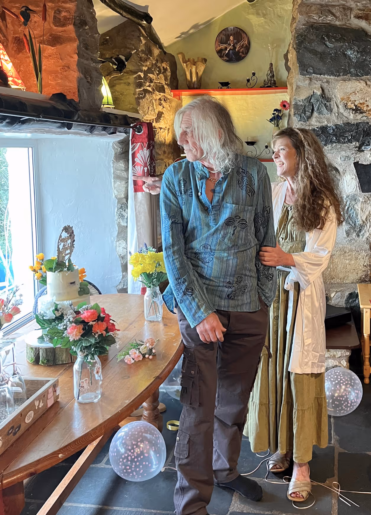 Angela & George's Home Microwedding