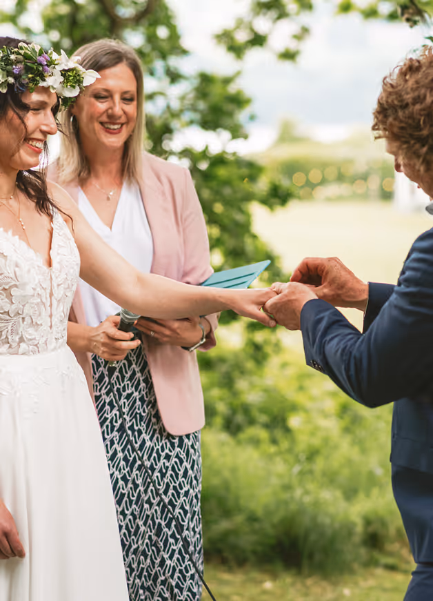 Conny & Mike's Conwy Woodland Wedding 