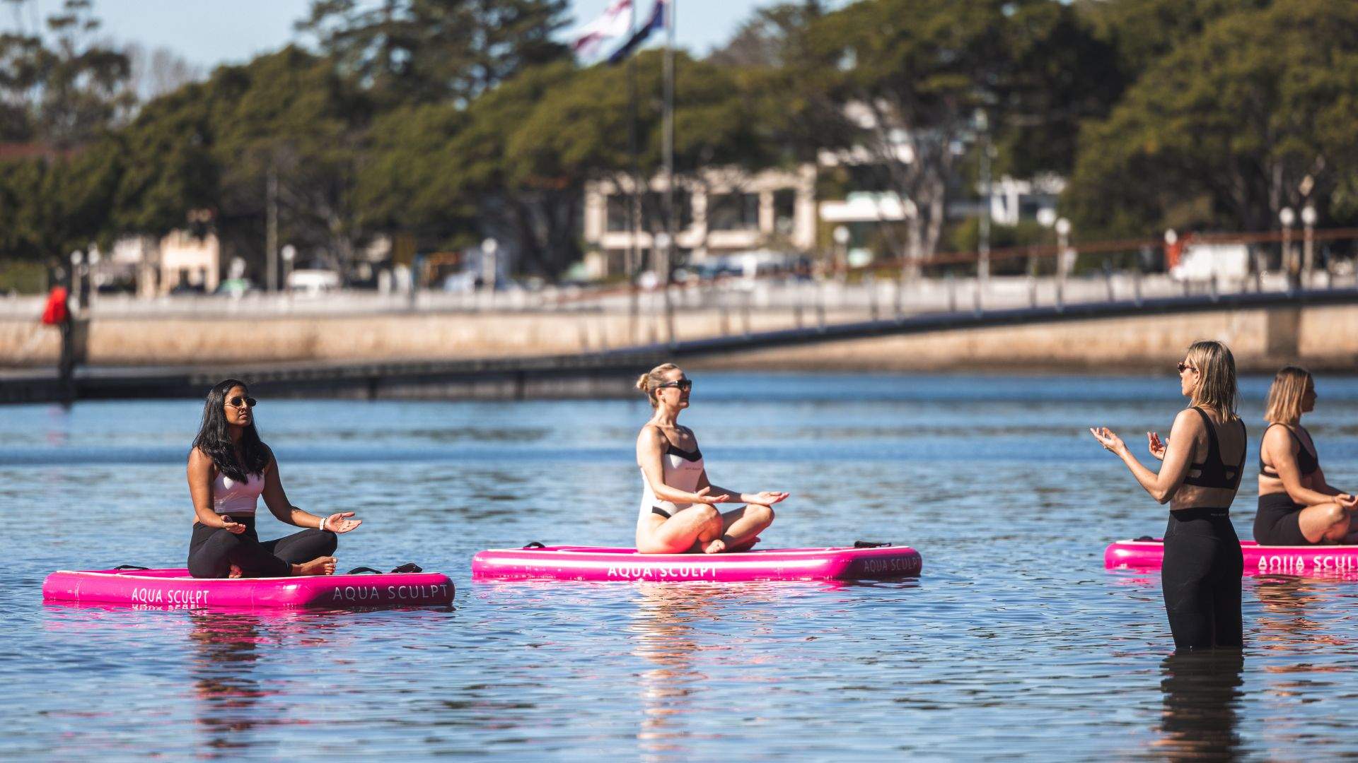 Australia's First Floating Pilates and Yoga Studio Is Now Open