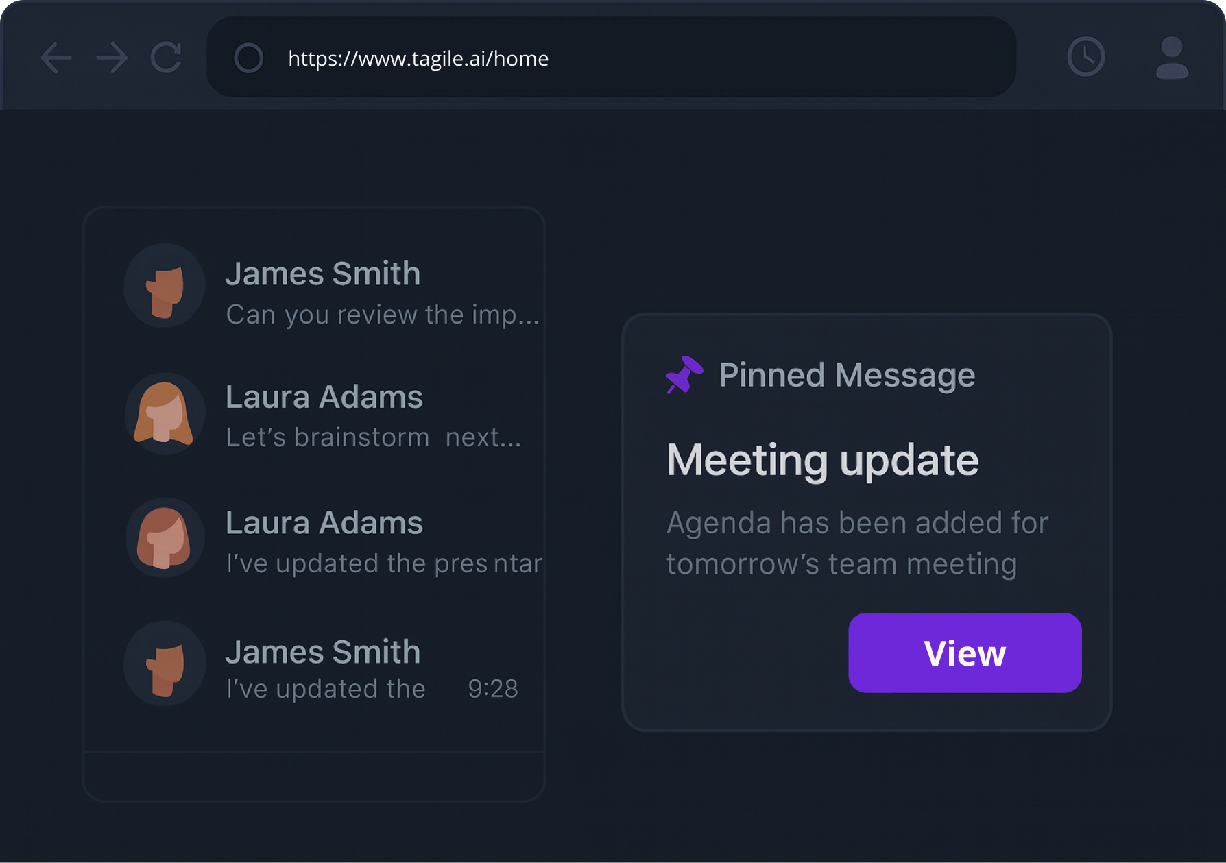 First Dashboard Image