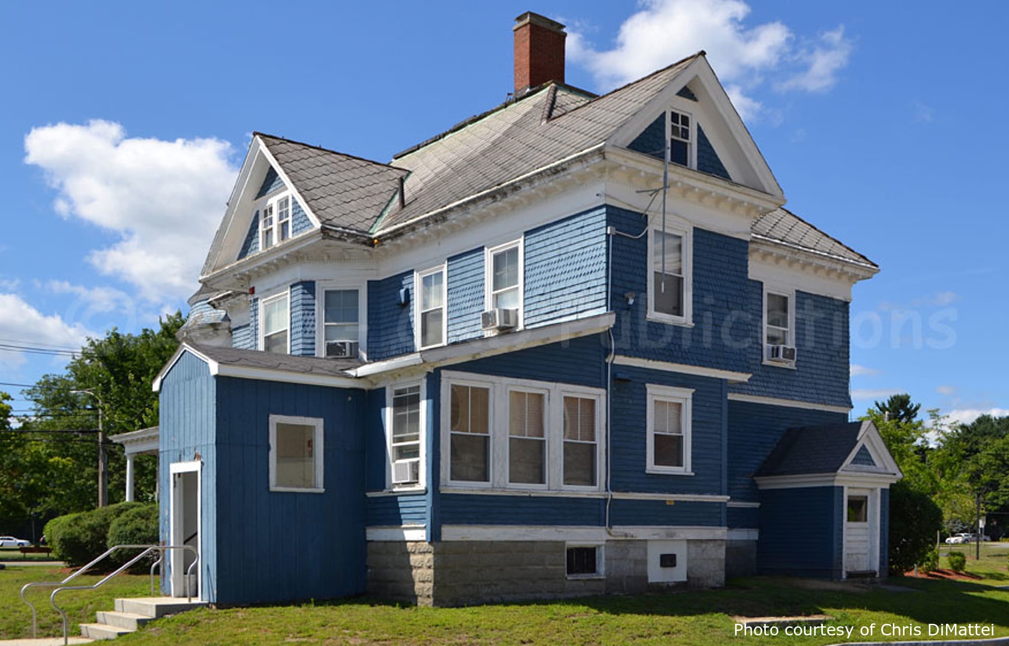 Hudson Residence, a beautiful historic home in Wilmington, MA, designed by architect George F. Barber.