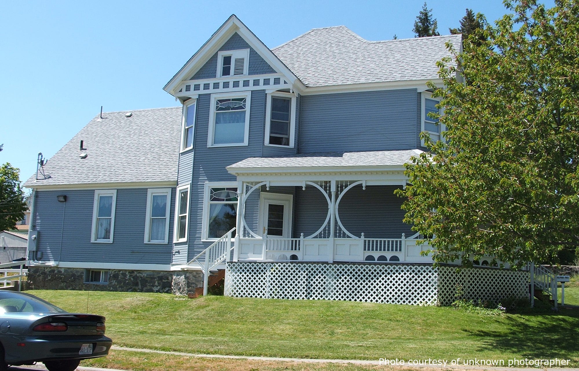 Lowe Residence, a beautiful historic home in Cheney, WA, designed by architect George F. Barber.