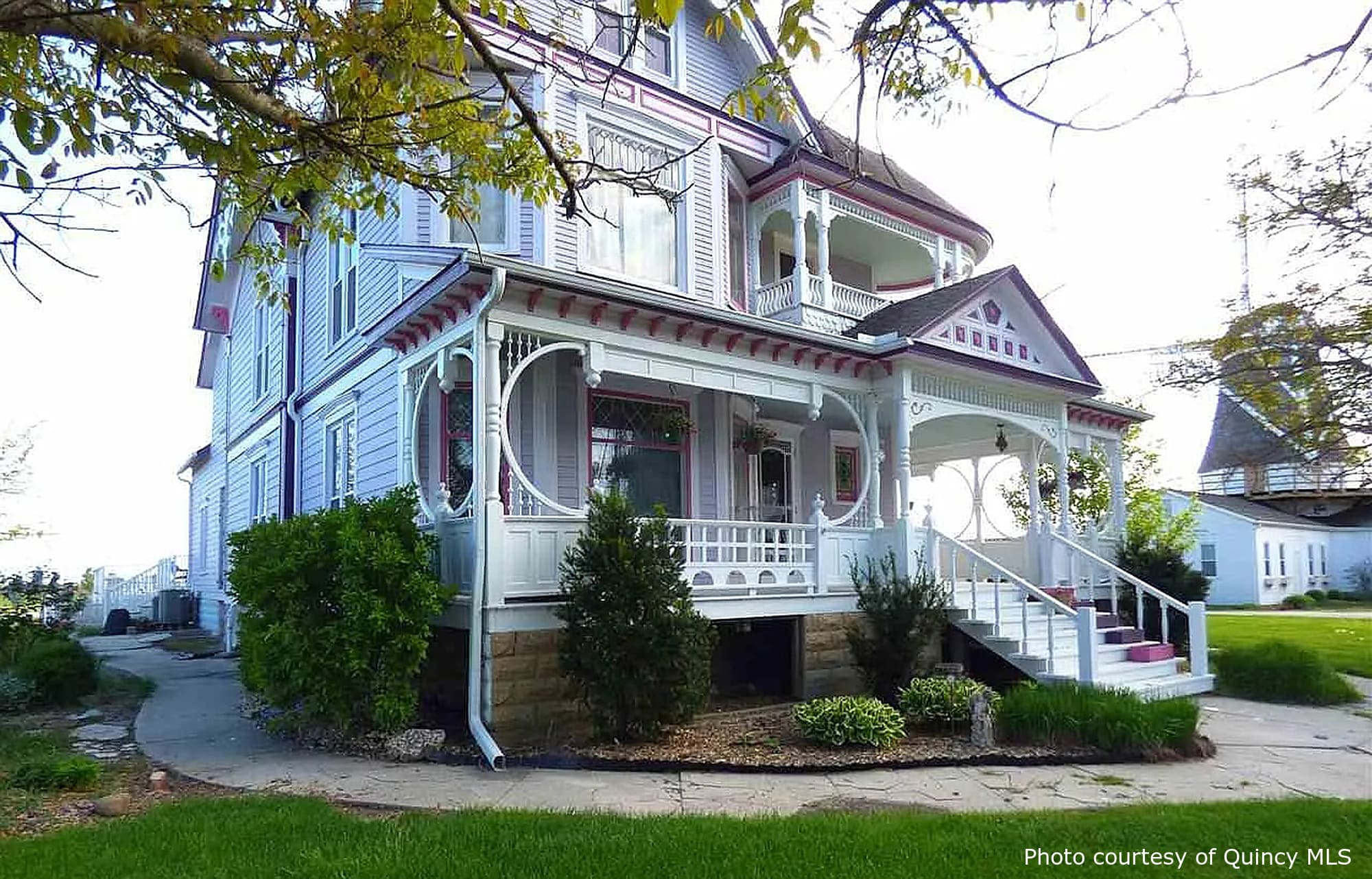 Emminga Residence, a beautiful historic home in Golden, IL, designed by architect George F. Barber.