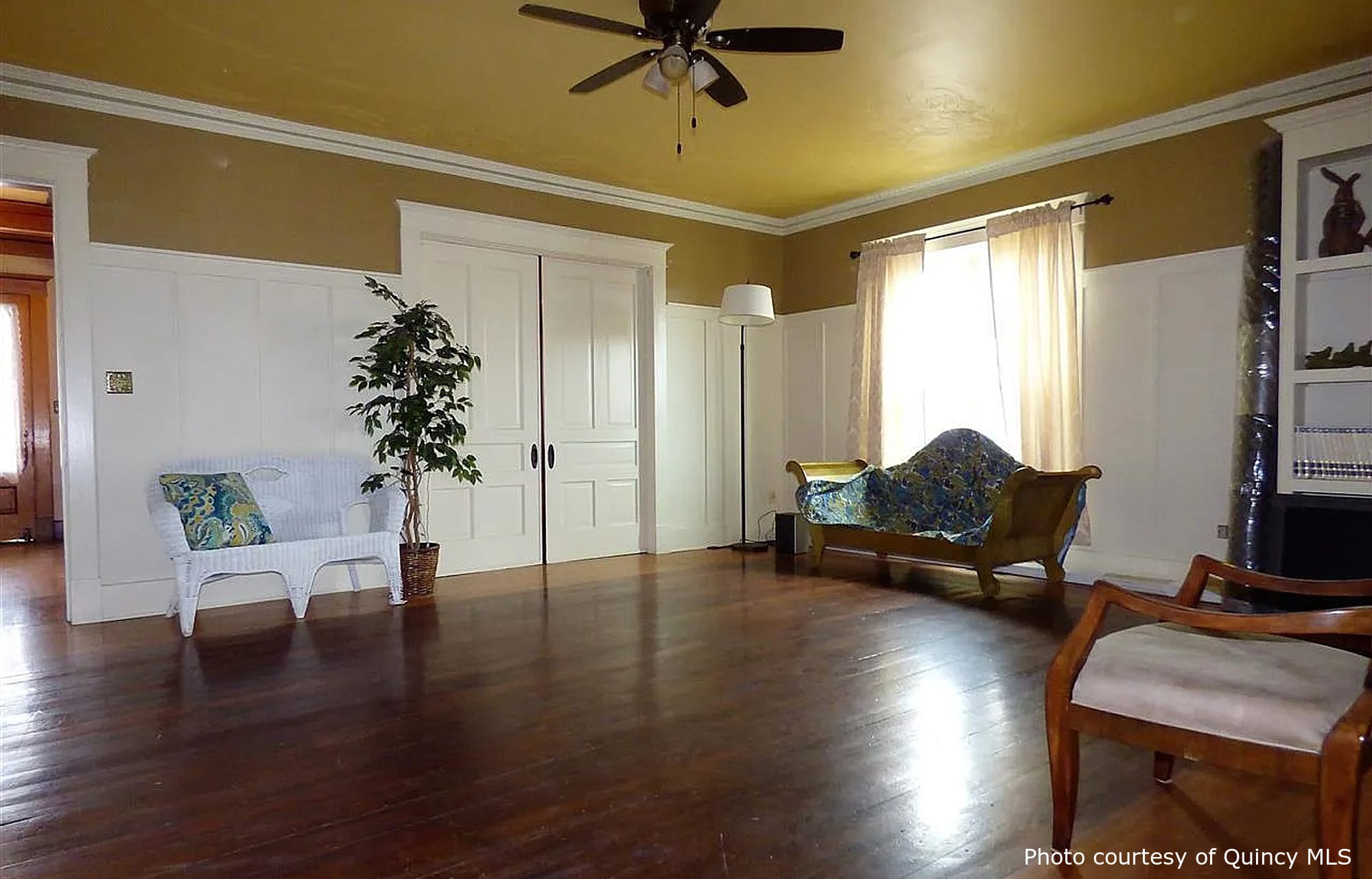 Emminga Residence, a beautiful historic home in Golden, IL, designed by architect George F. Barber.