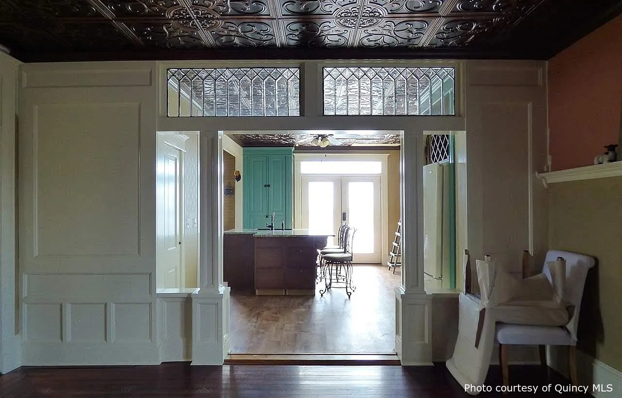 Emminga Residence, a beautiful historic home in Golden, IL, designed by architect George F. Barber.