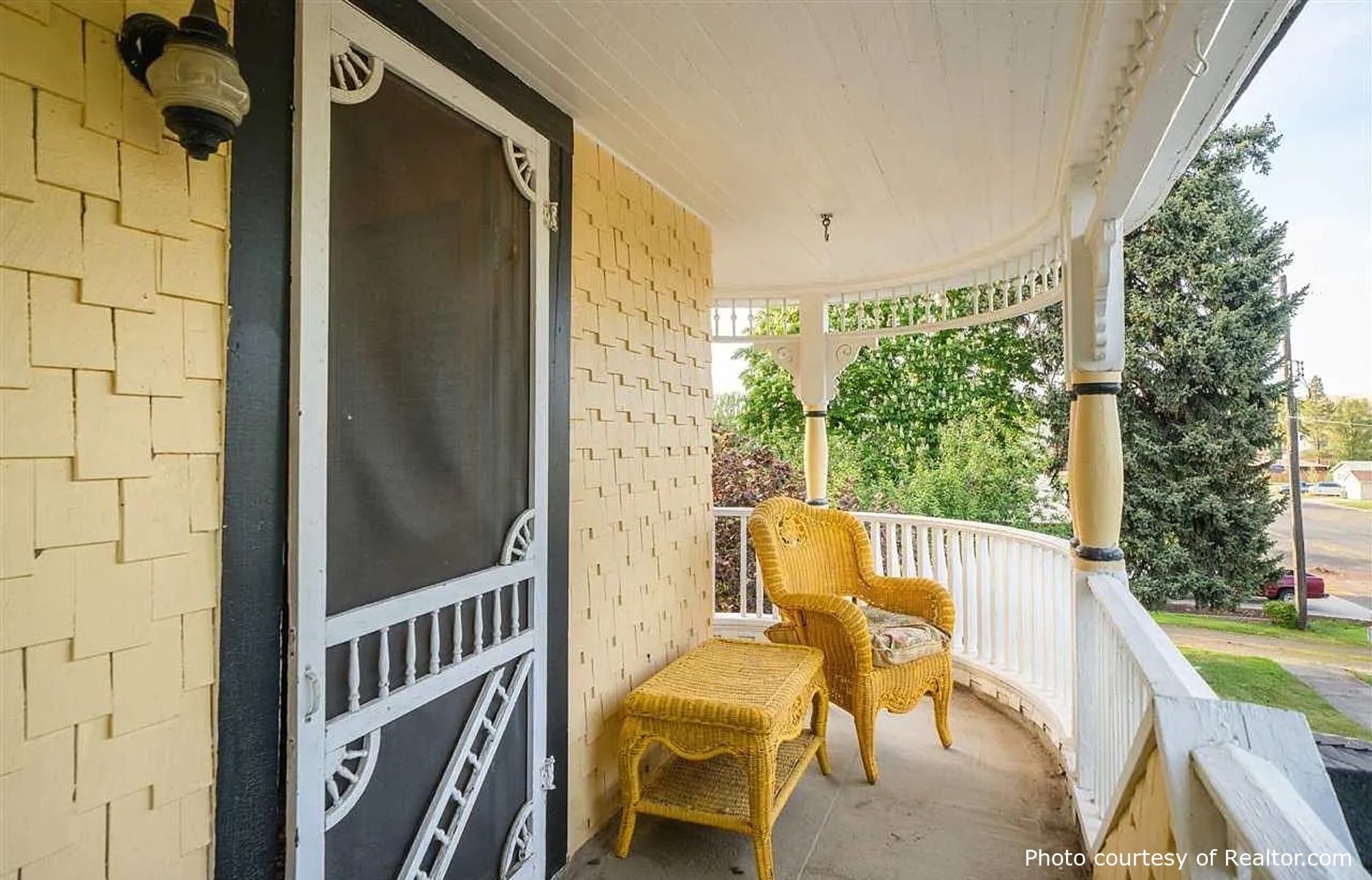 Gaines Residence, a beautiful historic home in Saint John, WA, designed by architect George F. Barber.