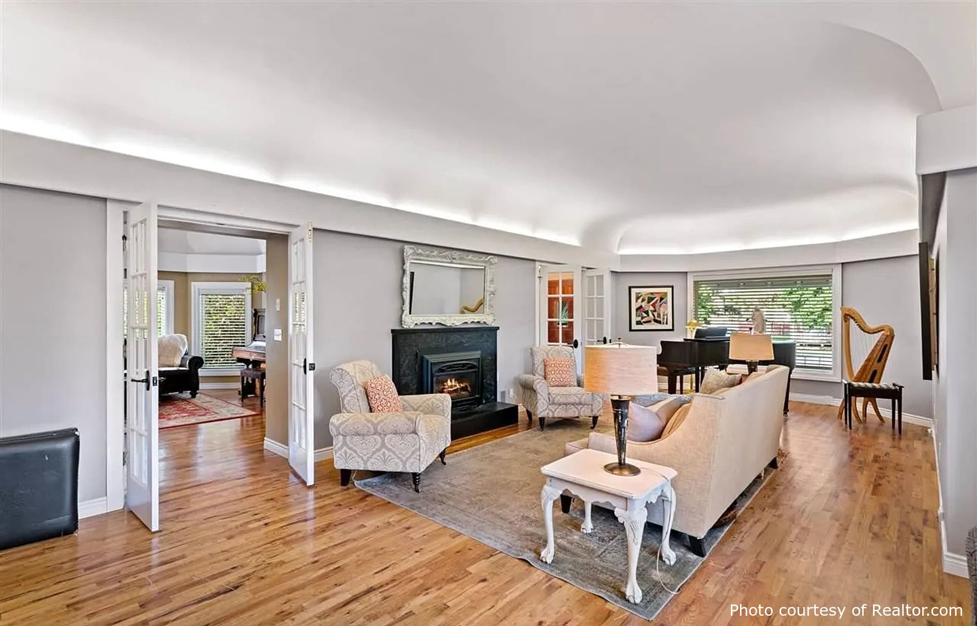 Gaines Residence, a beautiful historic home in Saint John, WA, designed by architect George F. Barber.