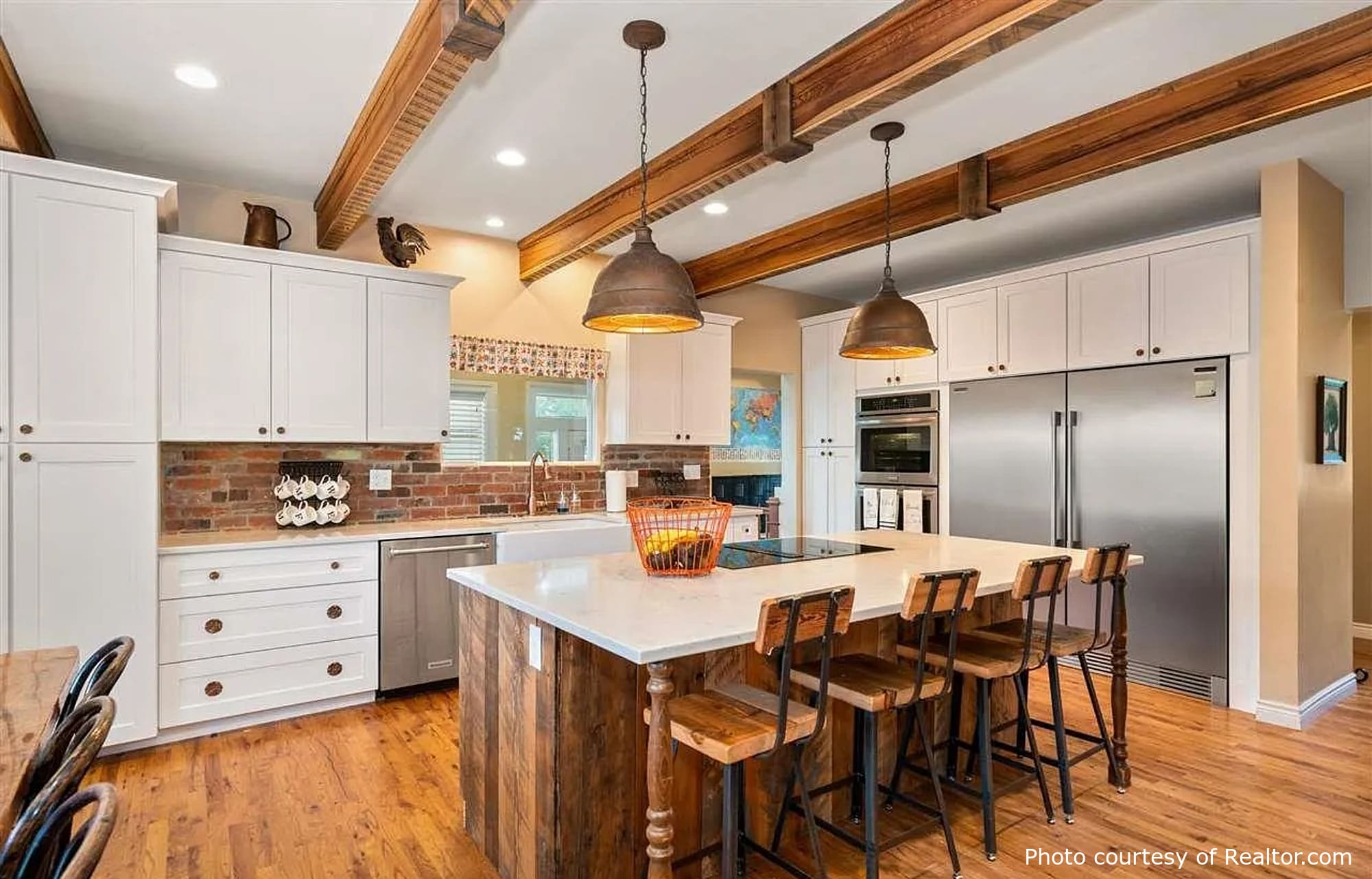 Gaines Residence, a beautiful historic home in Saint John, WA, designed by architect George F. Barber.