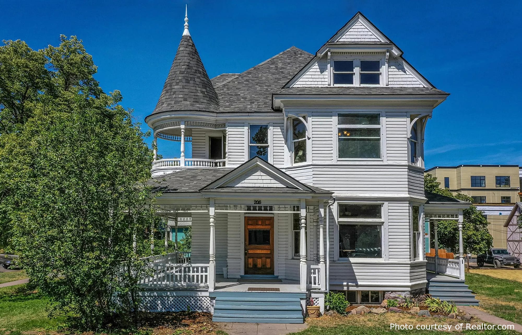 Unknown Residence, a beautiful historic home in Missoula, MT, designed by architect George F. Barber.
