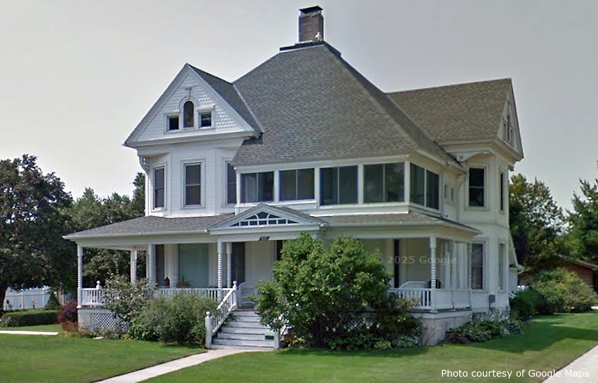 Unknown Residence, a beautiful historic home in Stanton, NE, designed by architect George F. Barber.