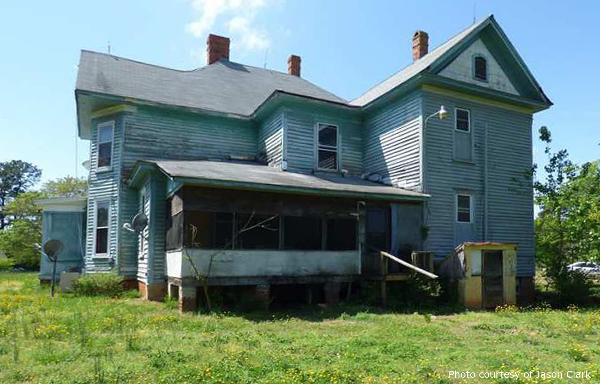 Unknown Residence, a beautiful historic home in Chase City, VA, designed by architect George F. Barber.