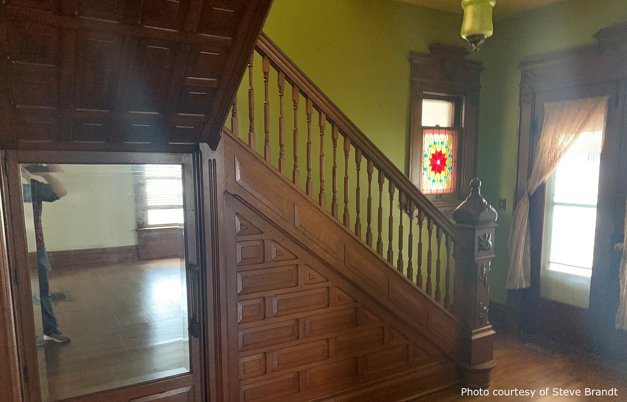 Unknown Residence, a beautiful historic home in Blissfield, MI, designed by architect George F. Barber.