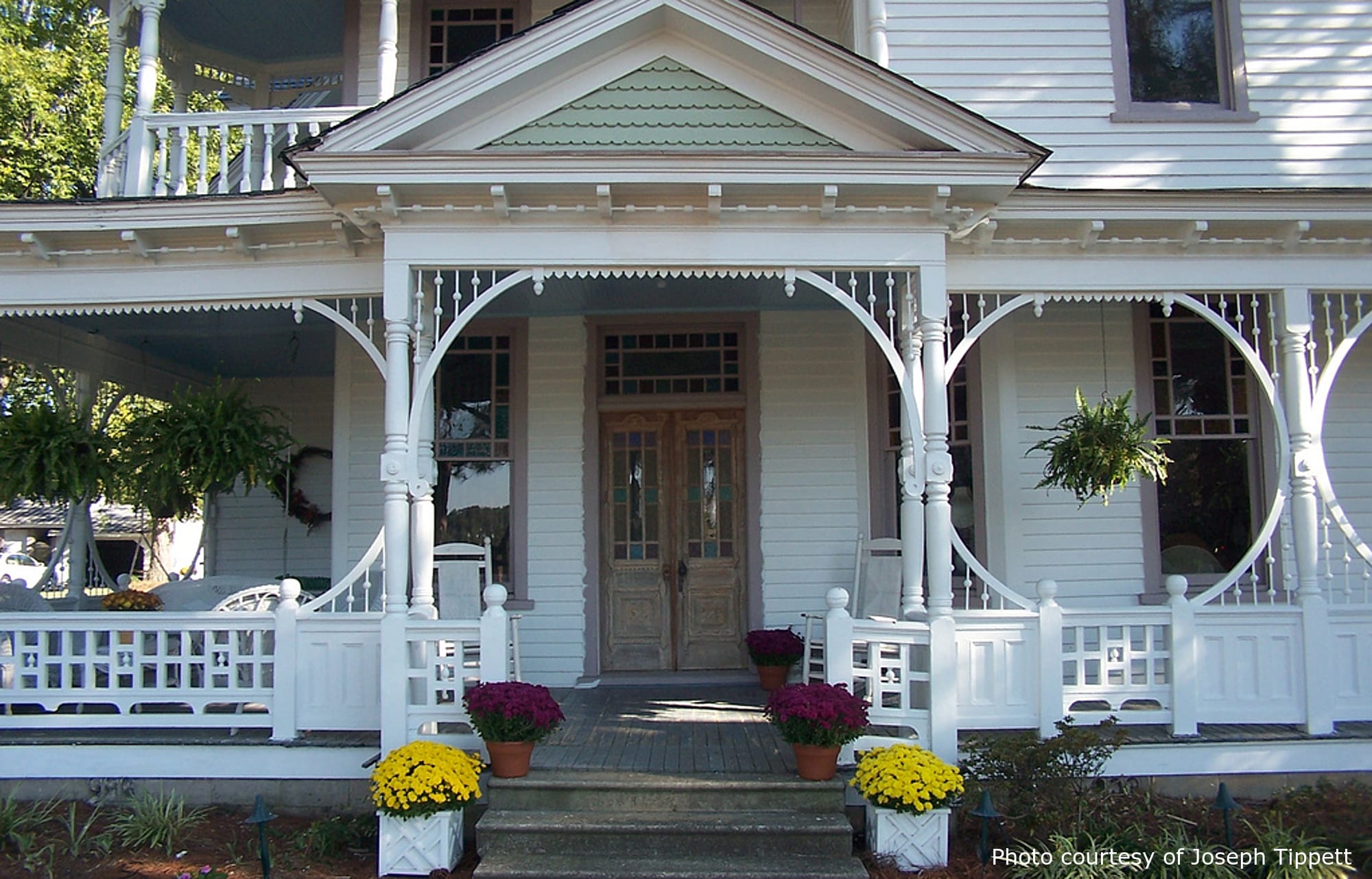 Bullock Residence, a beautiful historic home in Sims, NC, designed by architect George F. Barber.