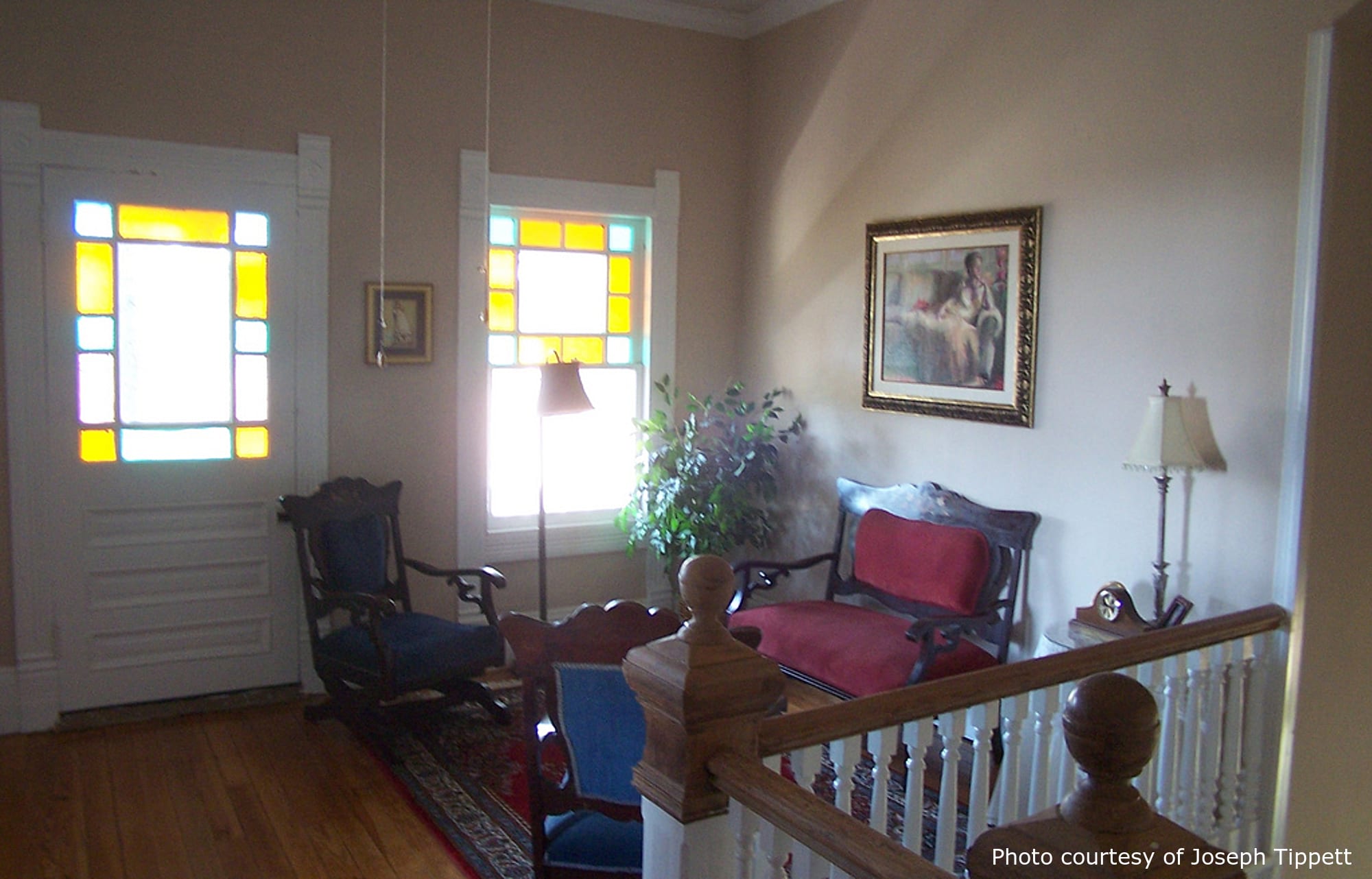 Bullock Residence, a beautiful historic home in Sims, NC, designed by architect George F. Barber.