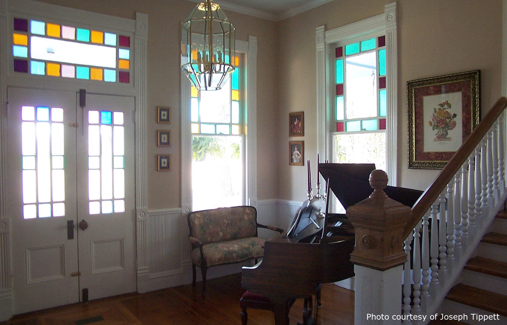 Bullock Residence, a beautiful historic home in Sims, NC, designed by architect George F. Barber.