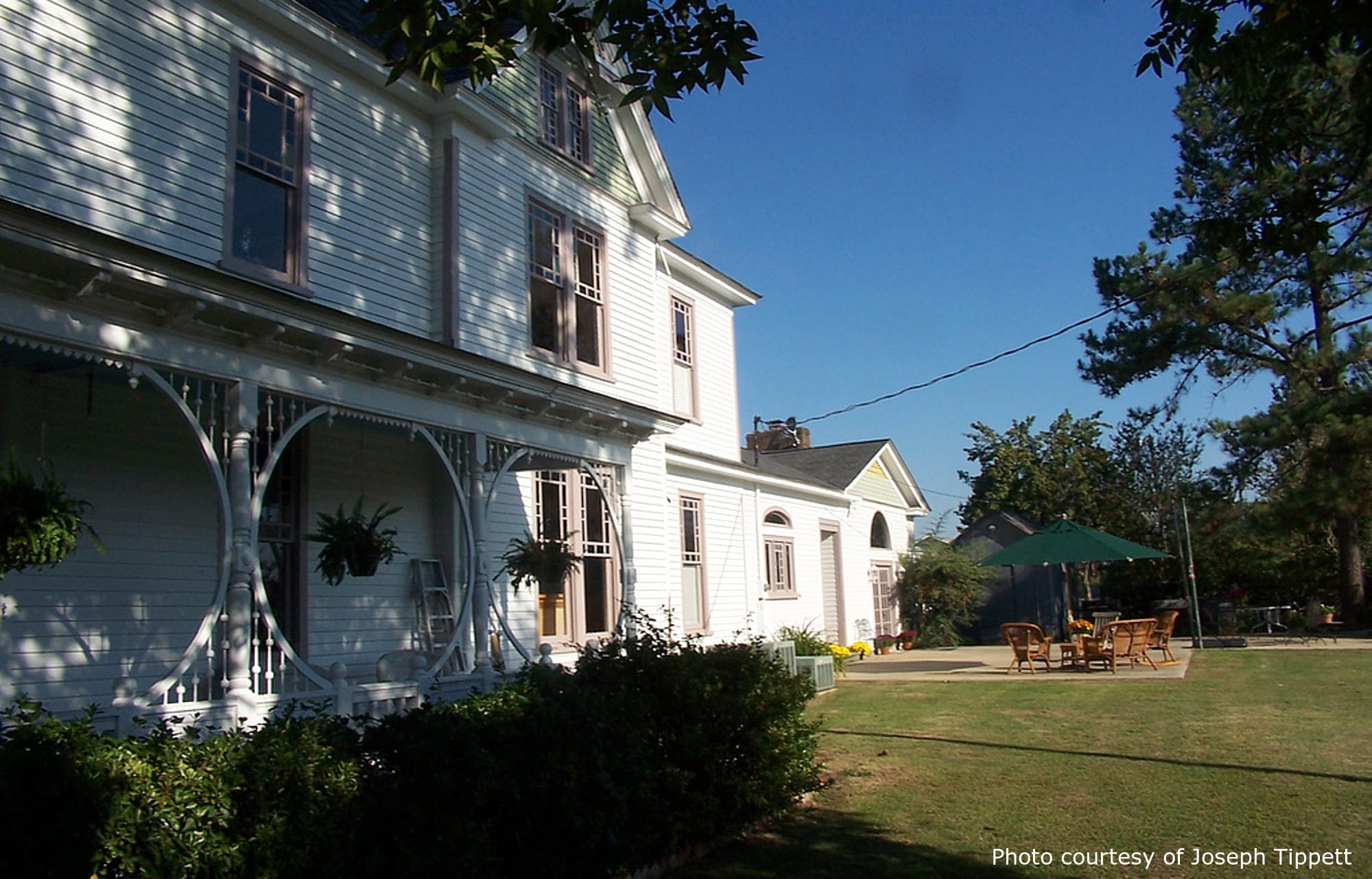 Bullock Residence, a beautiful historic home in Sims, NC, designed by architect George F. Barber.
