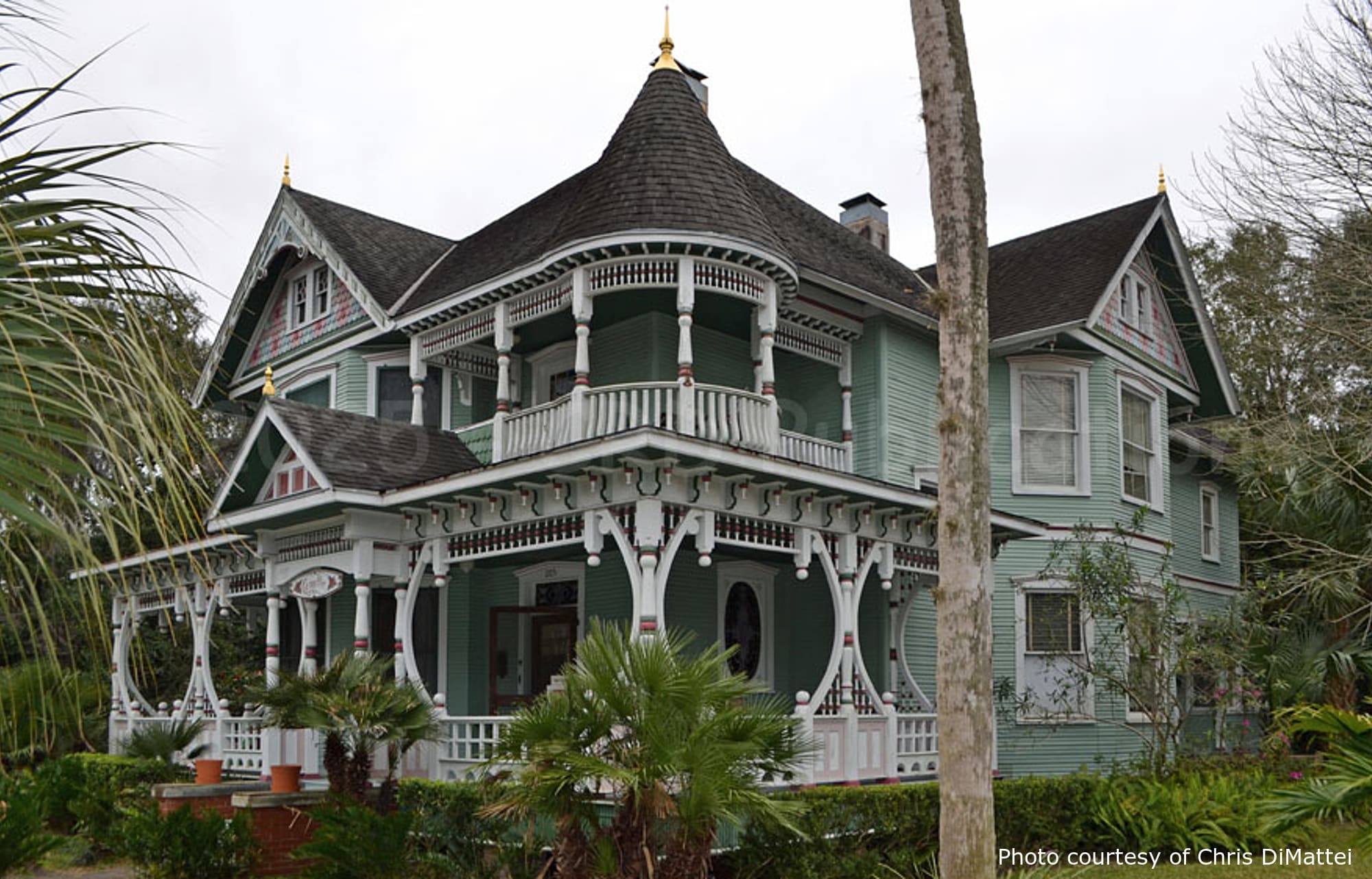Steckert Residence, a beautiful historic home in Gainesville, FL, designed by architect George F. Barber.
