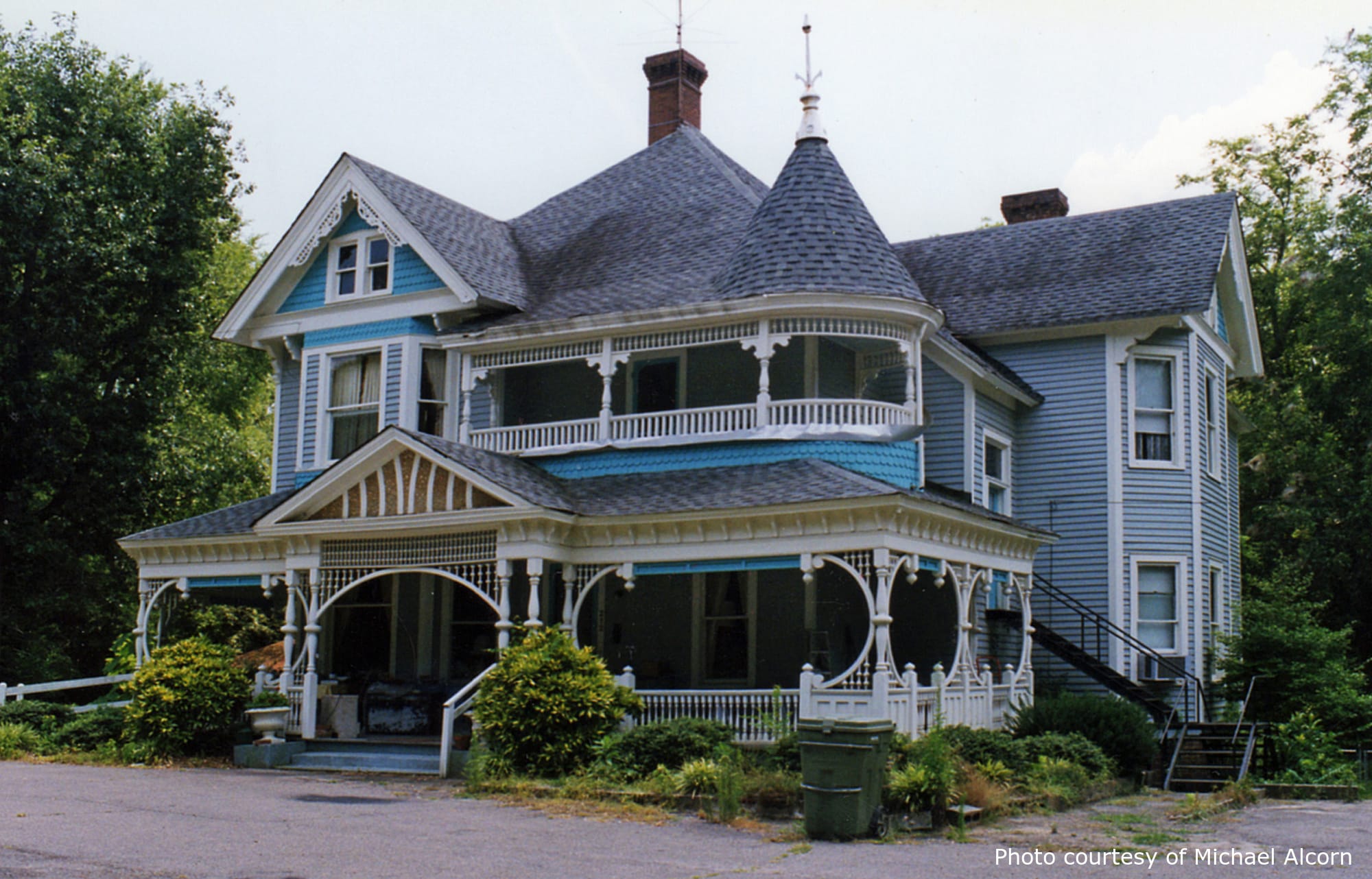 Adams Residence, a beautiful historic home in Edgefield, SC, designed by architect George F. Barber.