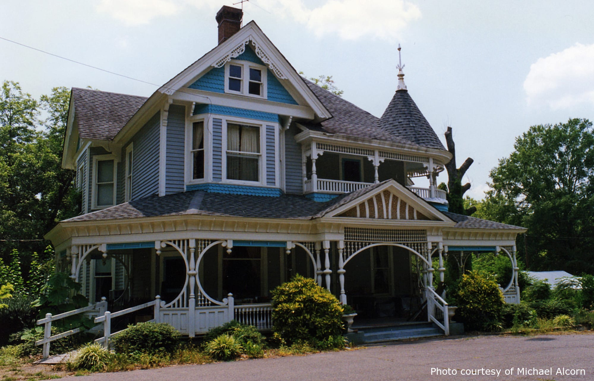 Adams Residence, a beautiful historic home in Edgefield, SC, designed by architect George F. Barber.