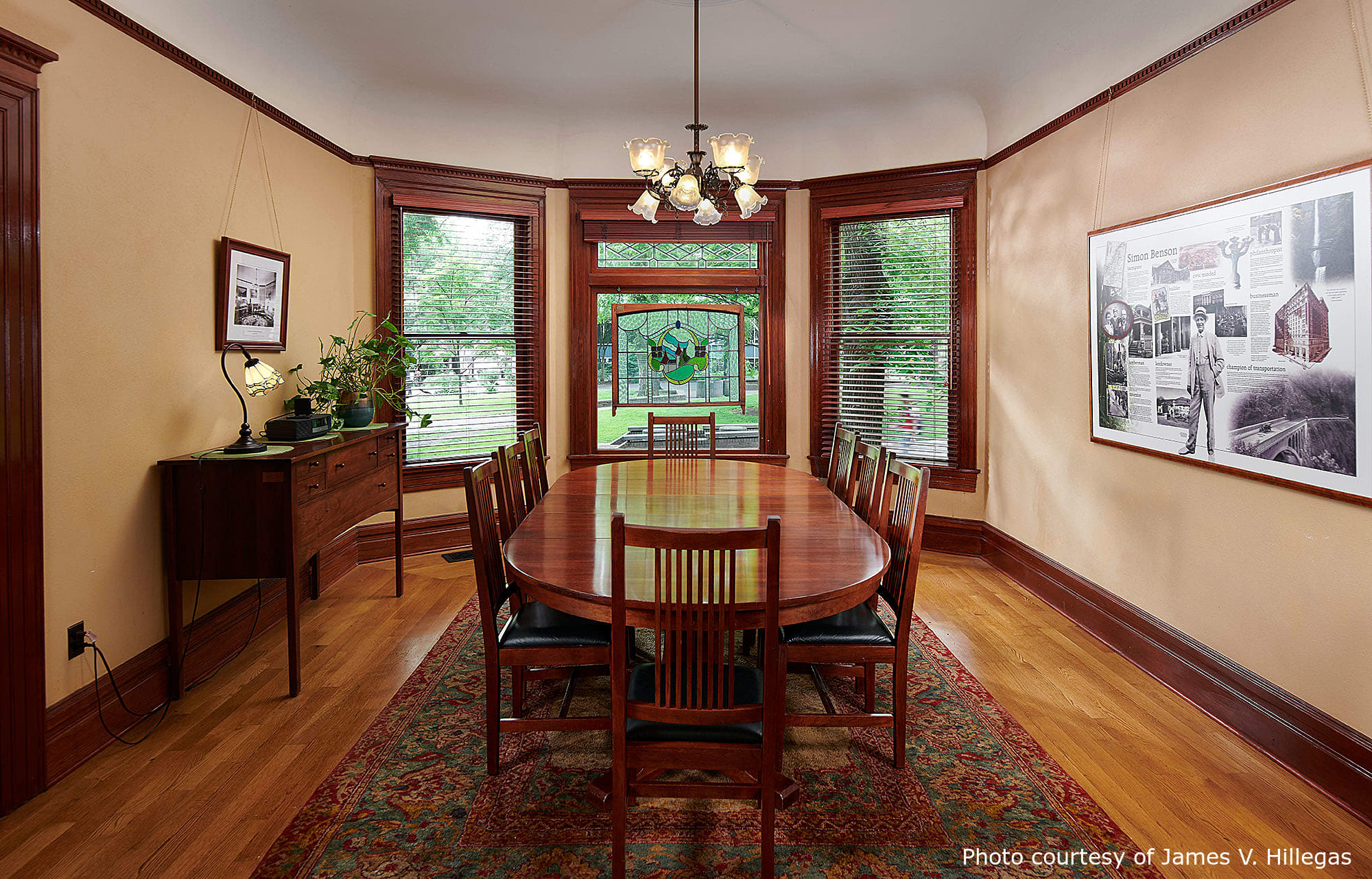 Benson Residence, a beautiful historic home in Portland, OR, designed by architect George F. Barber.
