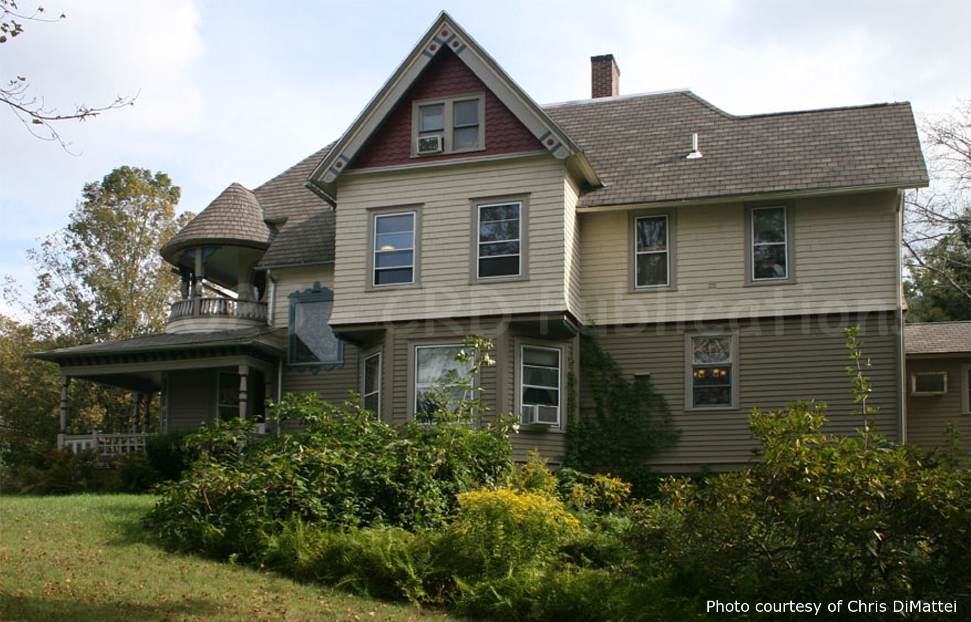 Yeomans Residence, a beautiful historic home in Columbia, CT, designed by architect George F. Barber.