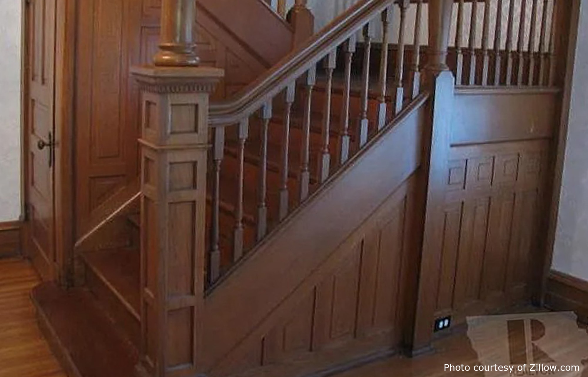 Unknown Residence, a beautiful historic home in Villisca, IA, designed by architect George F. Barber.