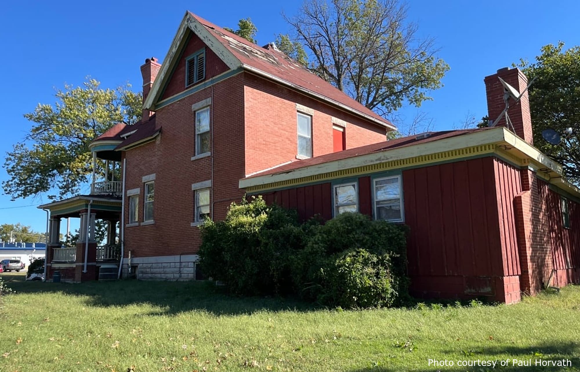 Brewster Residence, a beautiful historic home in Independence, KS, designed by architect George F. Barber.