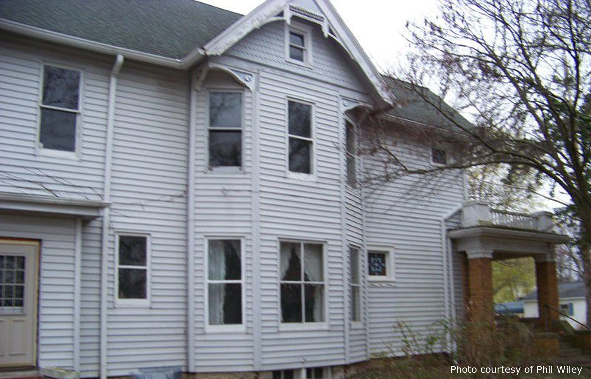 Unknown Residence, a beautiful historic home in Rolfe, IA, designed by architect George F. Barber.
