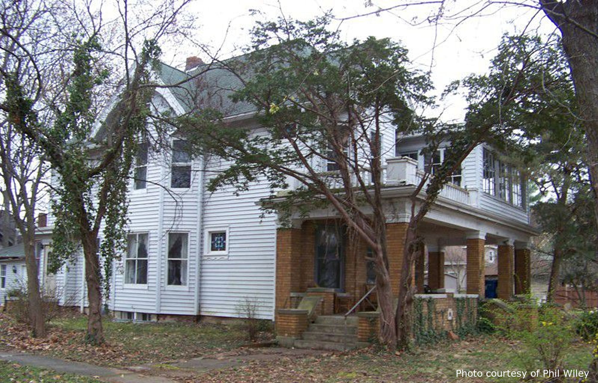 Unknown Residence, a beautiful historic home in Rolfe, IA, designed by architect George F. Barber.