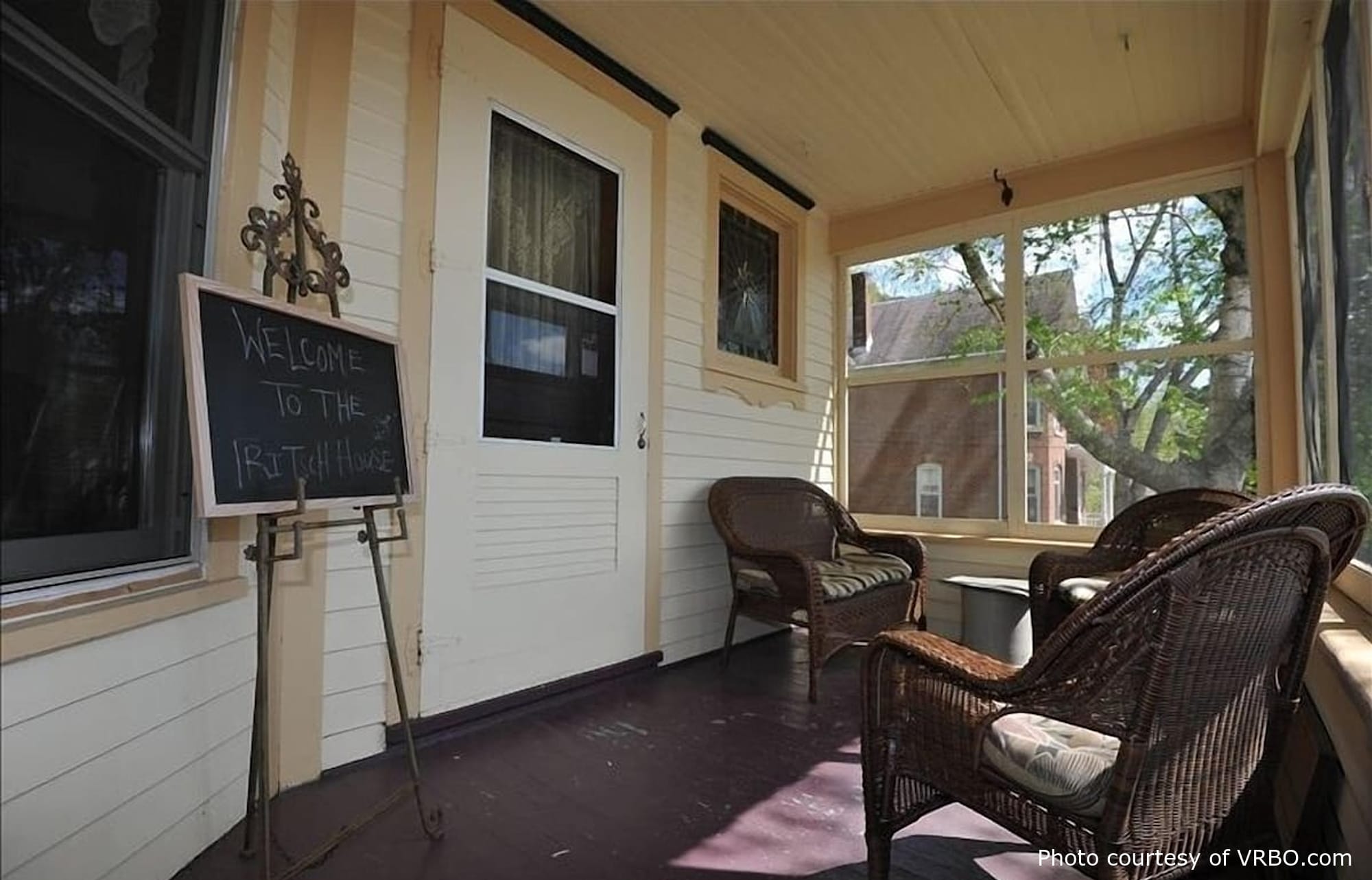 Tritsch Residence, a beautiful historic home in Alma, WI, designed by architect George F. Barber.