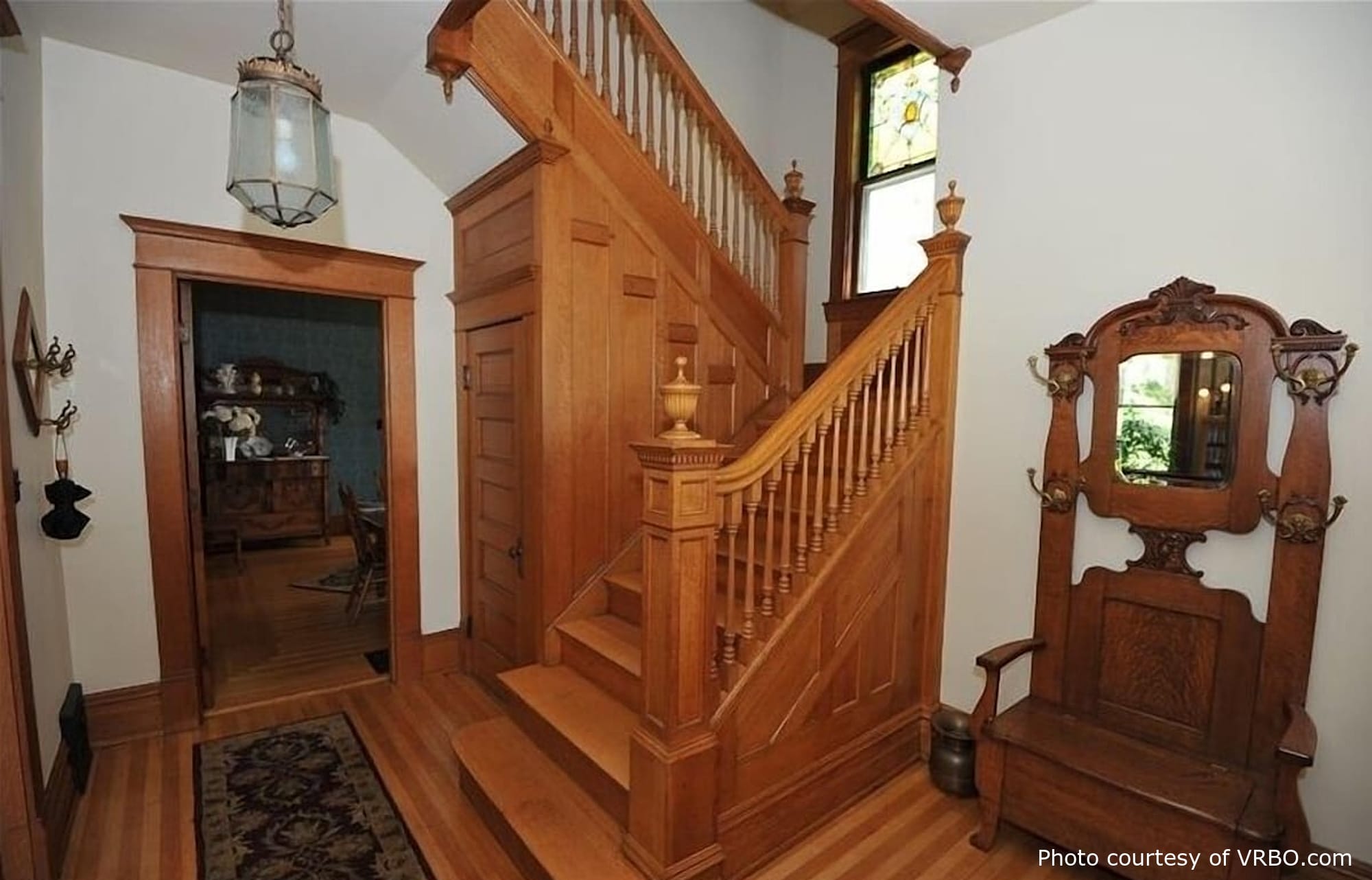 Tritsch Residence, a beautiful historic home in Alma, WI, designed by architect George F. Barber.