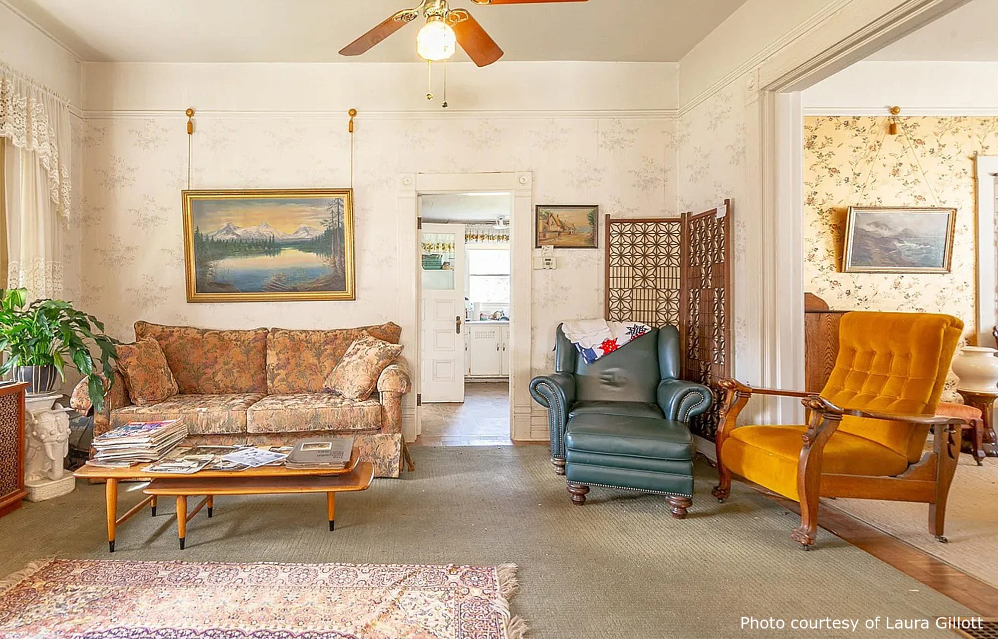 Crandall Residence, a beautiful historic home in Lebanon, OR, designed by architect George F. Barber.