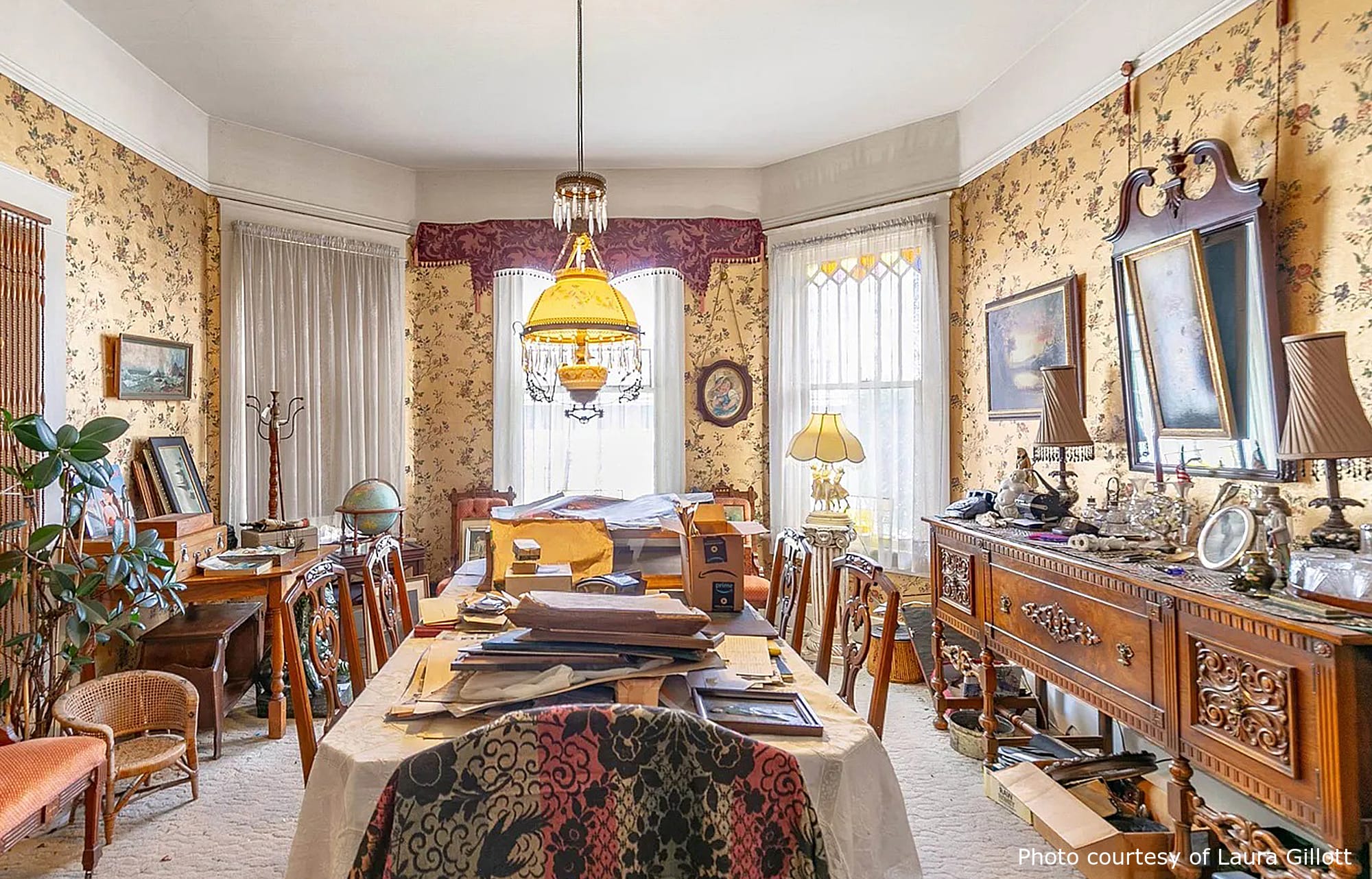 Crandall Residence, a beautiful historic home in Lebanon, OR, designed by architect George F. Barber.